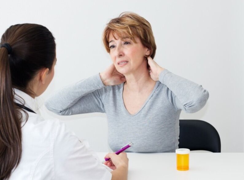 bei engem Dokter Rendez-vous fir cervical osteochondrosis