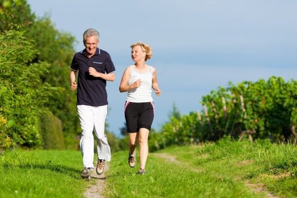 Jogging fir d'Préventioun vun Osteochondrose