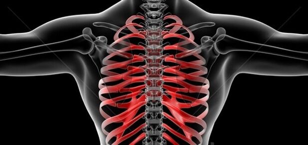 Verletzung vun der Wirbelsäule bei Osteochondrose